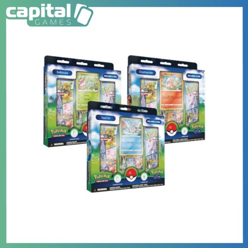 Pokémon GO Pin Box Set Set Of 3 Pokémon GO Pin Box Set Set Of 3