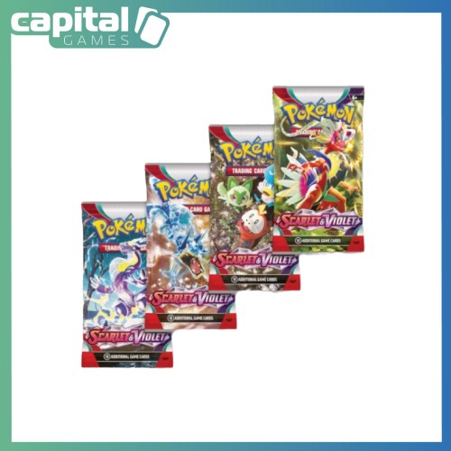 Pokemon - Scarlet & Violet 1 - Booster Pack Art Set 