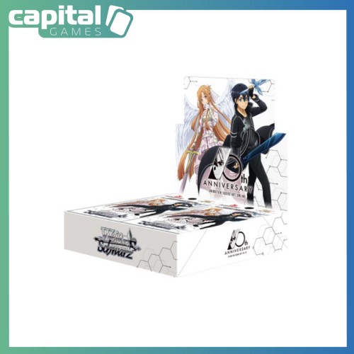 Weiss Schwarz Sword Art Online 10th Anniversary Booster Box Japanese (16 Packs) Weiss Schwarz Sword Art Online 10th Anniversary Booster Box Japanese (16 Packs)