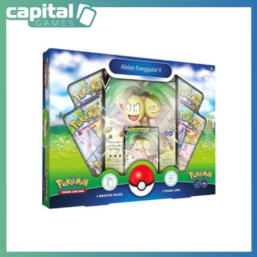 Pokemon - Pokemon GO - Alolan Exeggutor V Collection Box Pokemon - Pokemon GO - Alolan Exeggutor V Collection Box