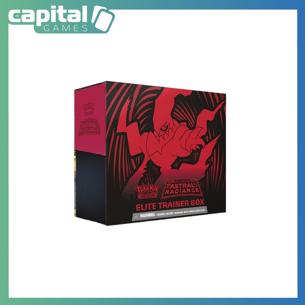 Pokémon TCG: Sword & Shield 10 Astral Radiance Elite Trainer Box Pokémon TCG: Sword & Shield 10 Astral Radiance Elite Trainer Box