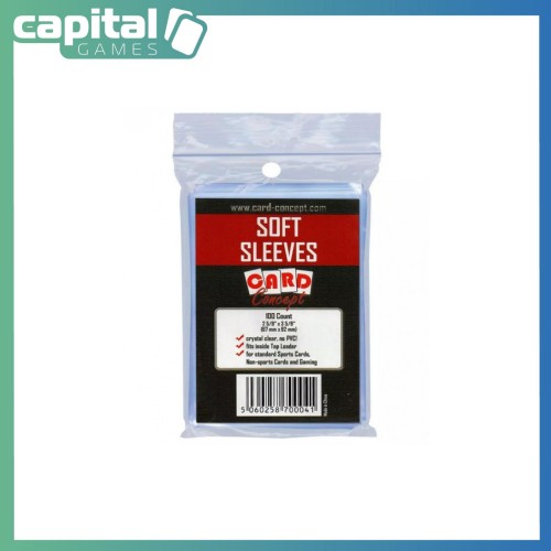 Card Concept Soft Sleeves (100ct) Card Concept Soft Sleeves (100ct)