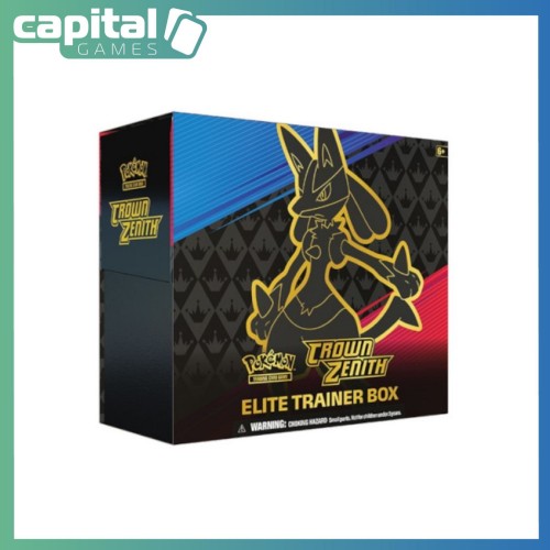 Pokemon - Sword & Shield 12.5 Crown Zenith - Elite Trainer Box Pokemon - Sword & Shield 12.5 Crown Zenith - Elite Trainer Box