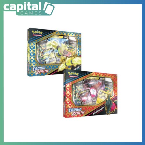 Pokemon - Sword & Shield 12.5 Crown Zenith - Collection Regieleki V / Regidrago V Set Of 2 Pokemon - Sword & Shield 12.5 Crown Zenith - Collection Regieleki V / Regidrago V Set Of 2