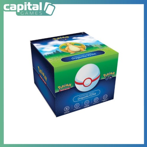 Pokemon - Pokemon GO - Premier Ball Deck Holder Collection Dragonite VSTAR Pokemon - Pokemon GO - Premier Ball Deck Holder Collection Dragonite VSTAR