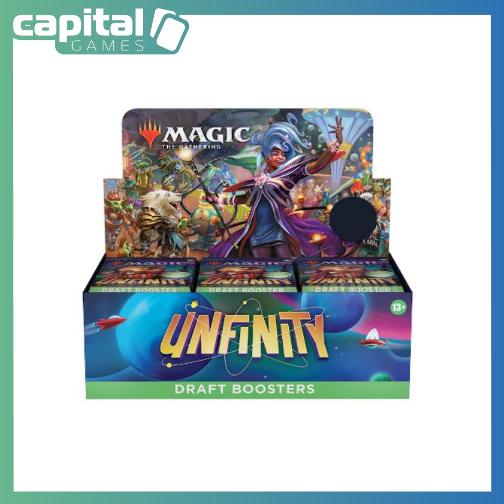 Magic The Gathering: Unfinity - DRAFT Booster Box (36 Packs) Magic The Gathering: Unfinity - DRAFT Booster Box (36 Packs)