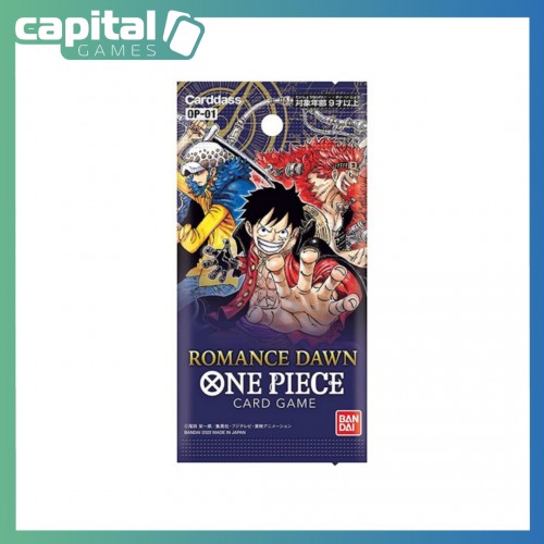 One Piece Card Game - Japanese - Romance Dawn OP-01 Booster Pack One Piece Card Game - Japanese - Romance Dawn OP-01 Booster Pack