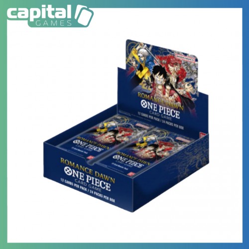 One Piece Card Game - Romance Dawn Booster Display OP-01 (24 Count) One Piece Card Game - Romance Dawn Booster Display OP-01 (24 Count)