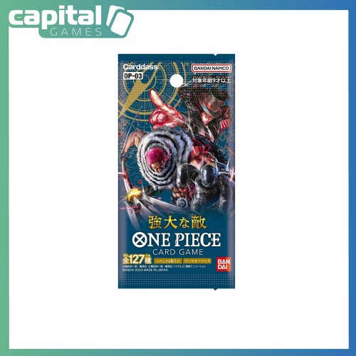 One Piece Card Game - Japanese - Mighty Enemies OP-03 Booster Pack One Piece Card Game - Japanese - Mighty Enemies OP-03 Booster Pack