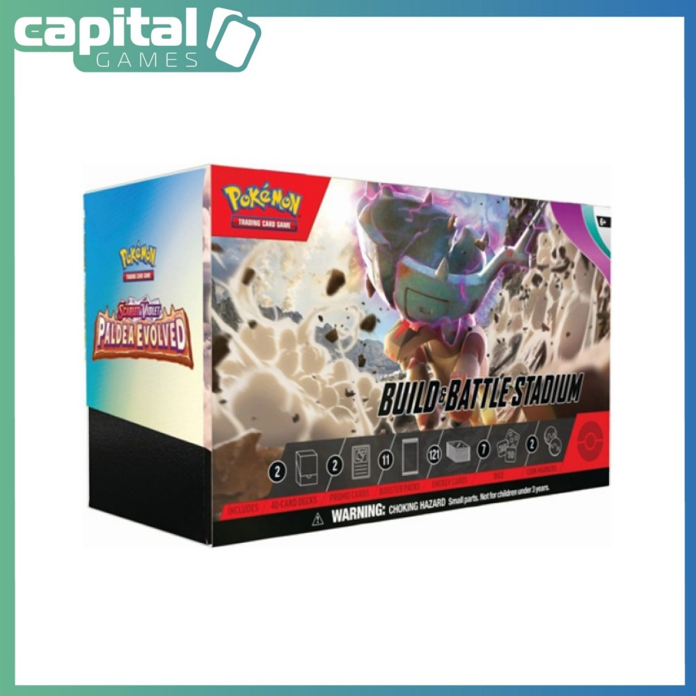 Pokemon - Scarlet & Violet 2 Paldea Evolved - Build & Battle Stadium Pokemon - Scarlet & Violet 2 Paldea Evolved - Build & Battle Stadium