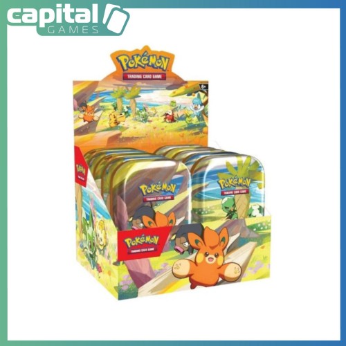 Pokemon - Paldea Friends Mini Tin (10 Count) Pokemon - Paldea Friends Mini Tin (10 Count)