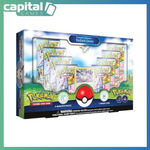 Pokemon - Pokemon GO - Radiant Eevee Premium Collection Box Pokemon - Pokemon GO - Radiant Eevee Premium Collection Box