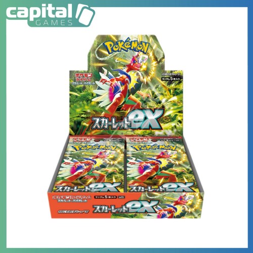 Pokemon - Japanese - SV1s Scarlet Booster Box