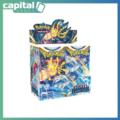 Pokemon - Sword & Shield 12 Silver Tempest - Booster Display (36 Count) Pokemon - Sword & Shield 12 Silver Tempest - Booster Display (36 Count)