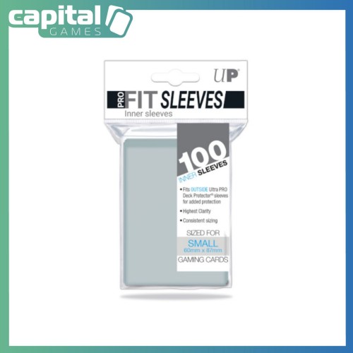 Ultra Pro - PRO-Fit Small Deck Protectors - 100 Pack Ultra Pro - PRO-Fit Small Deck Protectors - 100 Pack