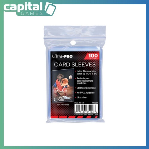 Ultra Pro - Standard Soft Sleeves 100pk Ultra Pro - Standard Soft Sleeves 100pk