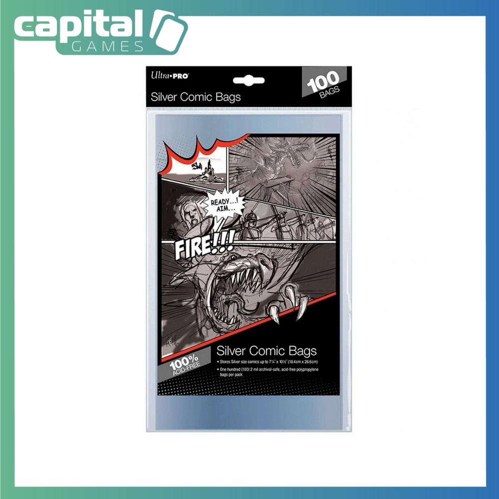 Ultra Pro Silver Comic Bags Ultra Pro Silver Comic Bags