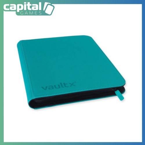 Vault X 9-Pocket Exo-Tec® Zip Binder Teal Vault X 9-Pocket Exo-Tec® Zip Binder Teal