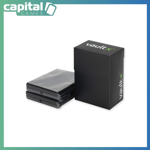 Vault X Small Deck Box with 100 Sleeves Vault X Small Deck Box with 100 Sleeves