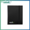 Vault X 9-Pocket Strap Binder Black Vault X 9-Pocket Strap Binder Black