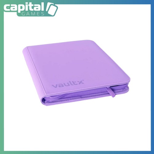 Vault X 9-Pocket Exo-Tec® Zip Binder Purple Vault X 9-Pocket Exo-Tec® Zip Binder Purple